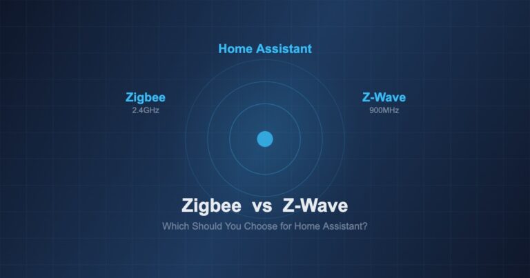 Zigbee vs Z-Wave comparison for Home Assistant smart home setup